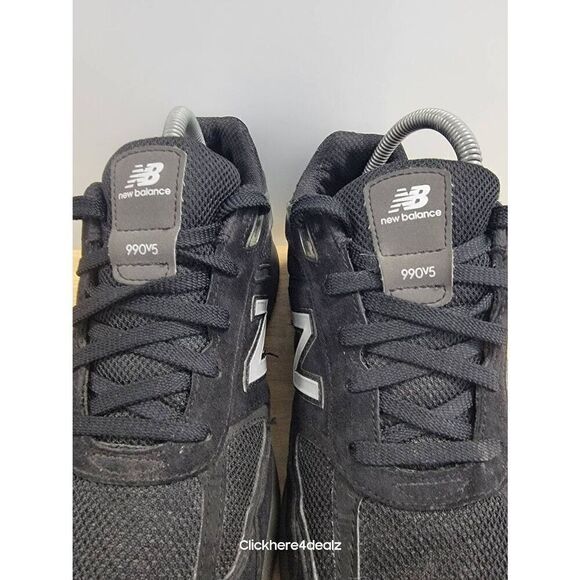 New Balance 990v5 USA Women’s Running Shoes Size 8 XW Black Extra Wide Boys 6.5 - Picture 2 of 4